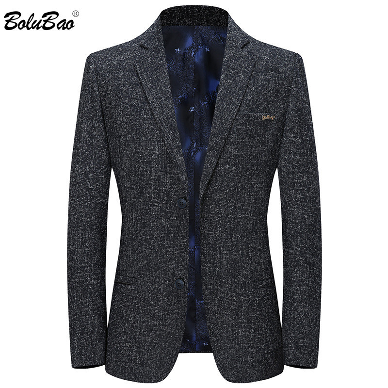 BOLUBAO Brand Smart Casual Blazer Men Spring Men Fashion Slim-Fit Suit Jackets Solid Color Formal Blazers Male Clothing 210518, Dark gray
BOLUBAO Brand Smart Casual Blazer Men Spring Men Fashion Slim-Fit Suit Jackets Solid Color Formal Blazers Male Clothing 210518, Dark gray