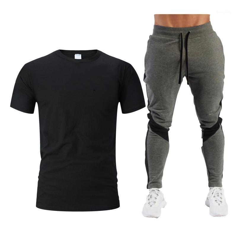 Running Sets 2021 Men's Sportswear Summer Suits Fitness Wear Sports Short-sleeved T-shirt Trousers Quick-drying 2-piece Set, Black;blue
Running Sets 2021 Men's Sportswear Summer Suits Fitness Wear Sports Short-sleeved T-shirt Trousers Quick-drying 2-piece Set, Black;blue