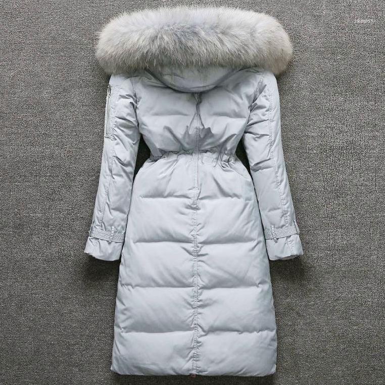 Women's Down & Parkas Winter Duck Jacket Women Big Real Fur Collar Black Coats Thick Long Coat Casacas Para Mujer KJ4321, Pink gold fur
Women's Down & Parkas Winter Duck Jacket Women Big Real Fur Collar Black Coats Thick Long Coat Casacas Para Mujer KJ4321, Pink gold fur