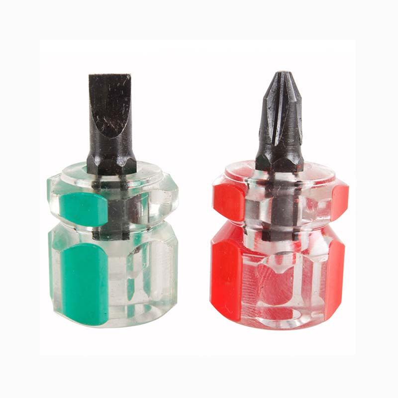 Portable Repairs Screwdriver Kit Tool Mini Screw Driver Transparent Handle Repair Hand Tools Set