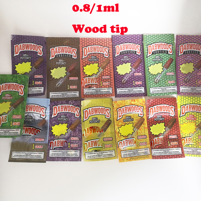 Dabwoods Vape Pen Cartridges 1.0ML 0.8ML Wood Tip Ceramic Atomizers Vapes Cartridge Empty Wooden Thick Oil Carts Packaging 510 Thread Vaporizers
Dabwoods Vape Pen Cartridges 1.0ML 0.8ML Wood Tip Ceramic Atomizers Vapes Cartridge Empty Wooden Thick Oil Carts Packaging 510 Thread Vaporizers