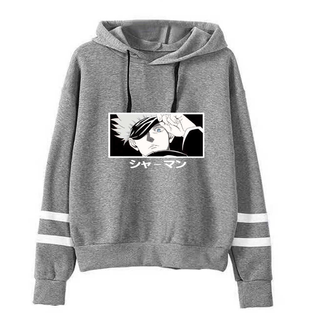 Anime Jujutsu Kaisen Fashion Long Sleeve Casual Hip Hop Uniex Hoodie Y0804