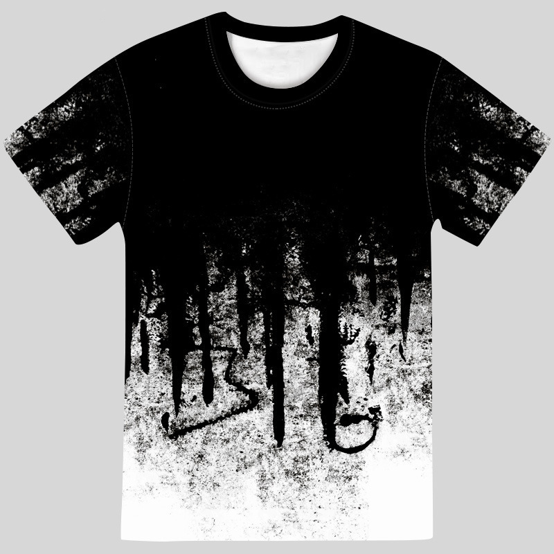 summer casual black style graffiti 3d digital print men's street casual trend punk short sve t-shirt57b1, White;black
summer casual black style graffiti 3d digital print men's street casual trend punk short sve t-shirt57b1, White;black
