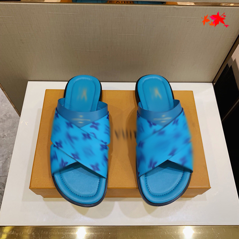 2021 Designer luxurys slippers men sandals fashion beach shoes flip flops flat non-slip classical hole slipper with box size 39-45 -G27, Blue
2021 Designer luxurys slippers men sandals fashion beach shoes flip flops flat non-slip classical hole slipper with box size 39-45 -G27, Blue