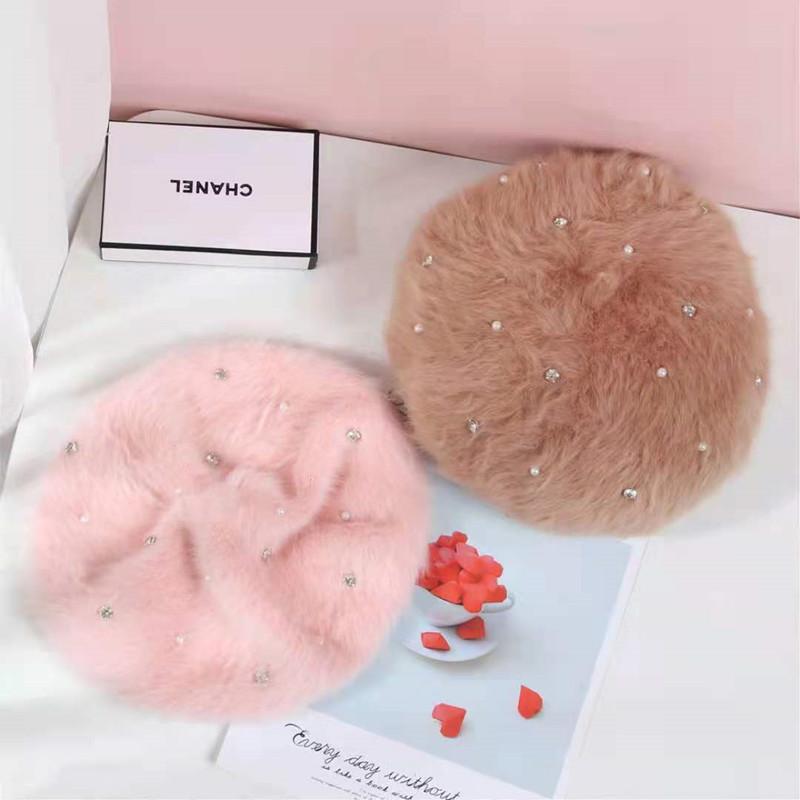 Beanie/Skull Caps Hats For Women French Style Plush Pearl Girl Beret Decoration Solid Color Painter 2021 Winter Fashion Wild Warm Bea, Blue;gray
Beanie/Skull Caps Hats For Women French Style Plush Pearl Girl Beret Decoration Solid Color Painter 2021 Winter Fashion Wild Warm Bea, Blue;gray