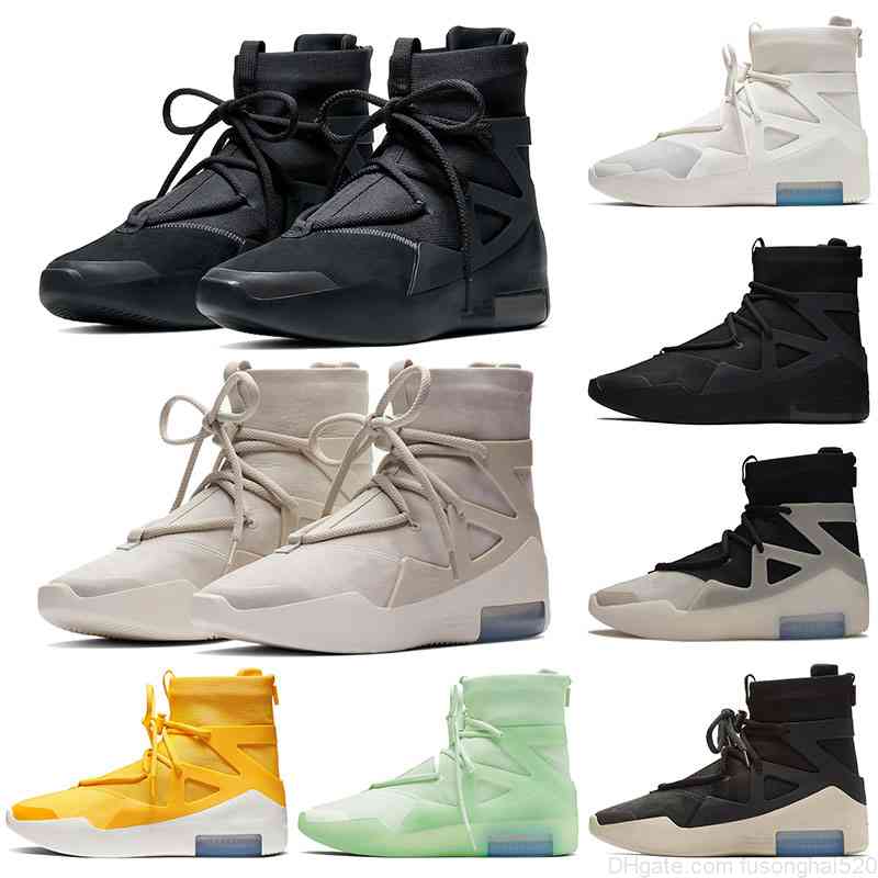 Classic Basketball Fear of God 1 Triple Boots Trainers Men's shoes Black String The Question Amarillo Frosted Spruce Grey Sail Orange Pulse
Classic Basketball Fear of God 1 Triple Boots Trainers Men's shoes Black String The Question Amarillo Frosted Spruce Grey Sail Orange Pulse