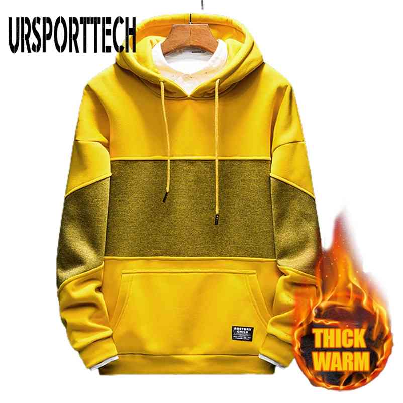URSPORTTECH High Quality Hoodies Men Spring Autumn Fashion Casual Long Sleeve Streetwear Patchwork Hooded Sweatshirts 210720, 5008 grey
URSPORTTECH High Quality Hoodies Men Spring Autumn Fashion Casual Long Sleeve Streetwear Patchwork Hooded Sweatshirts 210720, 5008 grey
