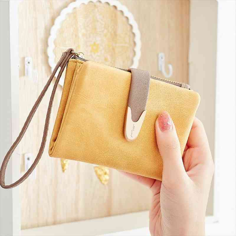 brand fresh wallet women wristlet short purse ladies trifold leather bank id card holders fashion zipper coin pocket female, Red;black
brand fresh wallet women wristlet short purse ladies trifold leather bank id card holders fashion zipper coin pocket female, Red;black
