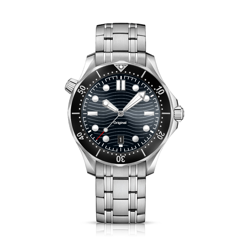 Luxury men's automatic mechanical watch REQUIN sea silver white stainless steel case black Master three-hand calendar 210.30.42.20.01.001 brand, Multi-color
Luxury men's automatic mechanical watch REQUIN sea silver white stainless steel case black Master three-hand calendar 210.30.42.20.01.001 brand, Multi-color