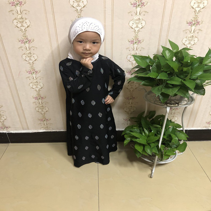 Black Girls Kids Abaya Turkey Muslim Dress Children Kaftan Robe Dubai Hijab Dress Abayas Elbise Caftan Marocain Islamic Clothing
Black Girls Kids Abaya Turkey Muslim Dress Children Kaftan Robe Dubai Hijab Dress Abayas Elbise Caftan Marocain Islamic Clothing