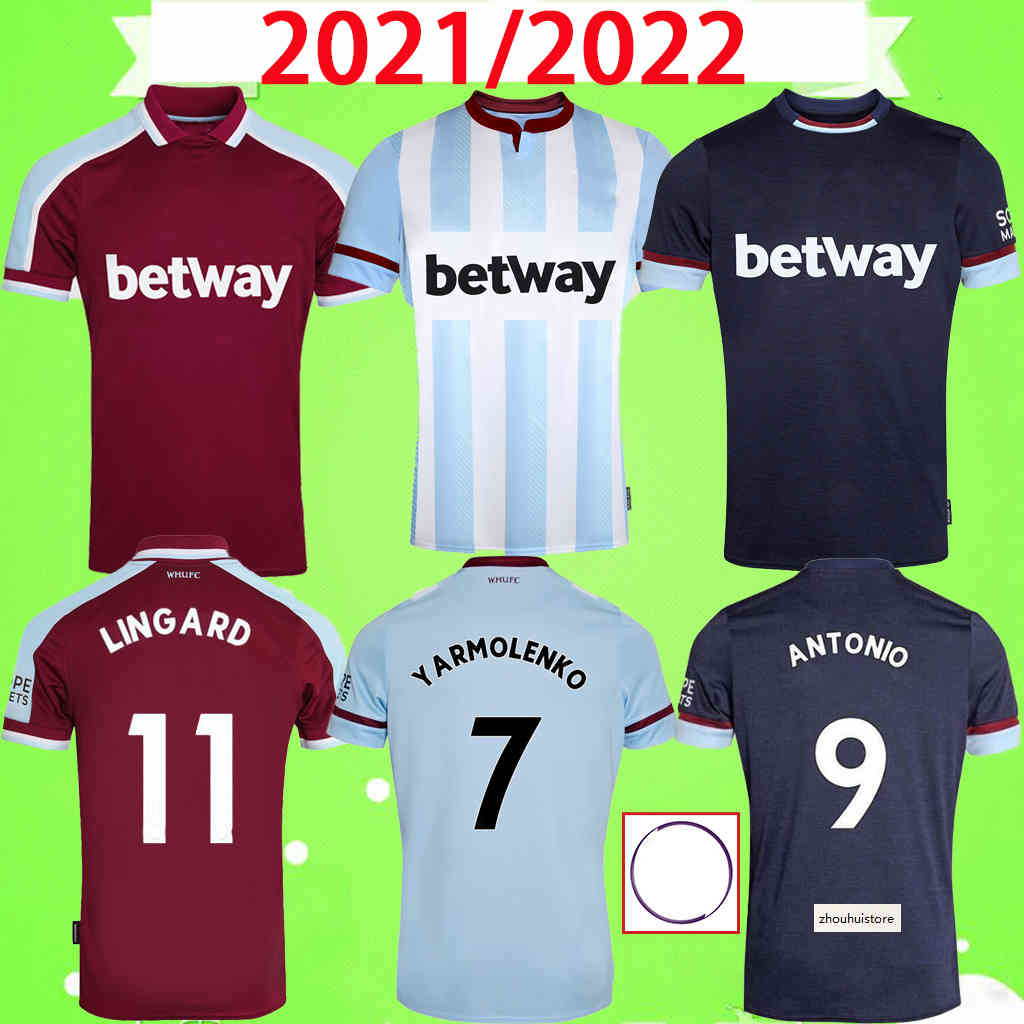 21 22 WEST soccer jerseys 2021 2022 LINGARD HAM ANDERSON UNITED RICE NOBLE football shirts men + kids kit sets home away third top quality
21 22 WEST soccer jerseys 2021 2022 LINGARD HAM ANDERSON UNITED RICE NOBLE football shirts men + kids kit sets home away third top quality