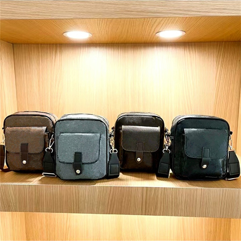 Classic Letter Mens Messager Bags PU Leather Shoulder Bag Luxurys Flower Grid Print Crossbody Bags Totes Outdoor Men Purse Phone Pouch 2021, Black flower
Classic Letter Mens Messager Bags PU Leather Shoulder Bag Luxurys Flower Grid Print Crossbody Bags Totes Outdoor Men Purse Phone Pouch 2021, Black flower