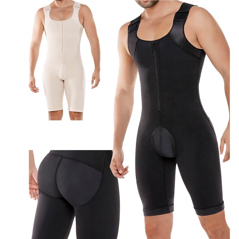 Gym Clothing HaleyChan Men' Shapewear Bodysuit Full Body Shaper Compression Slimming Suit Breathable Plus Size Tummy Control Men, Black
Gym Clothing HaleyChan Men' Shapewear Bodysuit Full Body Shaper Compression Slimming Suit Breathable Plus Size Tummy Control Men, Black