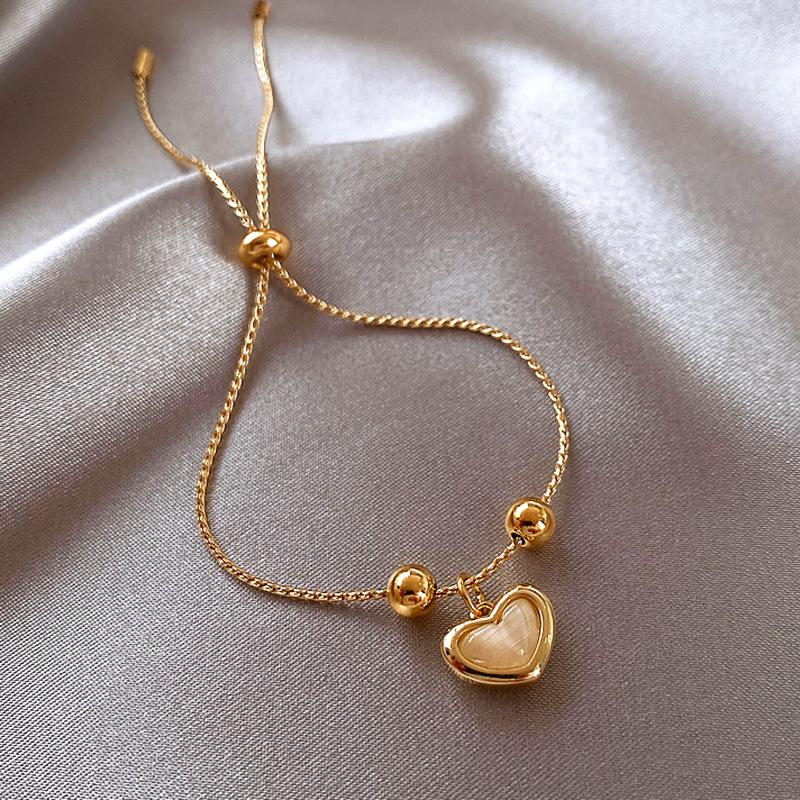 Beaded, Strands Trendy Charming Opal Peach Heart Bracelet For Women Girl Temperament Jewelry Weddings Anniversary Birthday Party Fine Gift
Beaded, Strands Trendy Charming Opal Peach Heart Bracelet For Women Girl Temperament Jewelry Weddings Anniversary Birthday Party Fine Gift