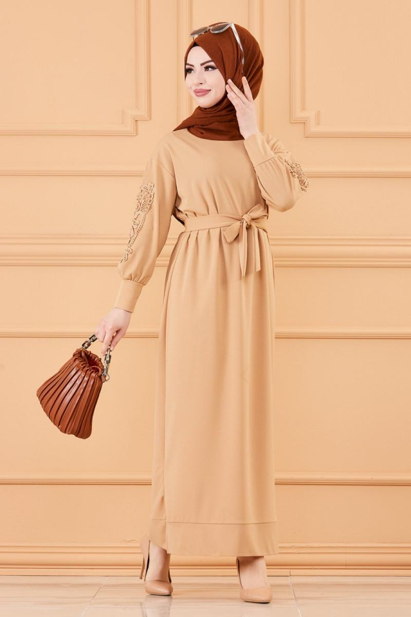 Ethnic Clothing TUGBA Muslim Dress Lace Detail Beige Black Purple Color Code 2021 Turkish Gown Hijab Summer Outfit
Ethnic Clothing TUGBA Muslim Dress Lace Detail Beige Black Purple Color Code 2021 Turkish Gown Hijab Summer Outfit