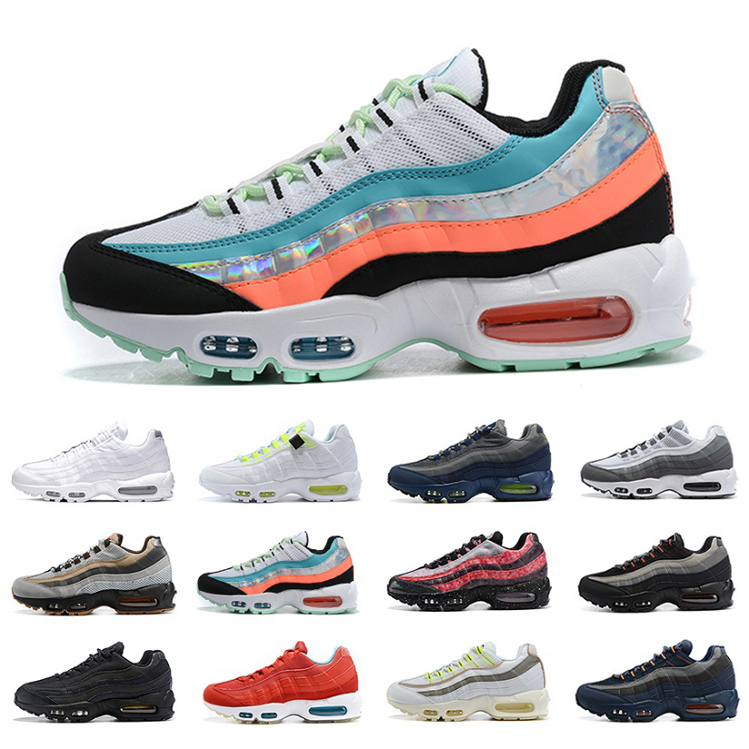 95 running shoes triple black white worldwide seahawks particle grey neon 95s men women trainers sports sneakers 36-45, Color#30
95 running shoes triple black white worldwide seahawks particle grey neon 95s men women trainers sports sneakers 36-45, Color#30