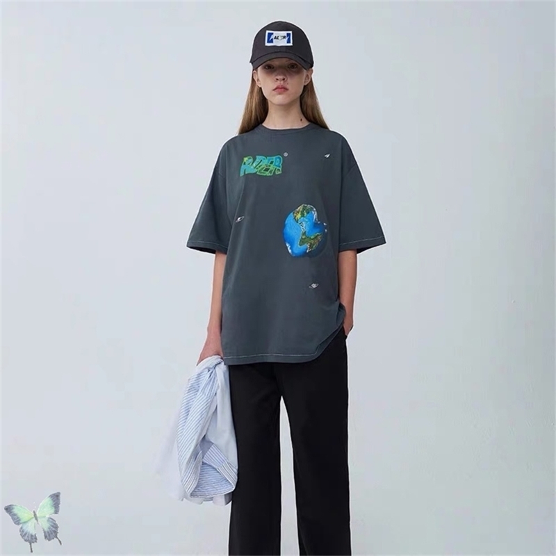 Arrival Adererror T Shirts Invasion Day Men Women Ader Error T-shirt Two Days 210420
