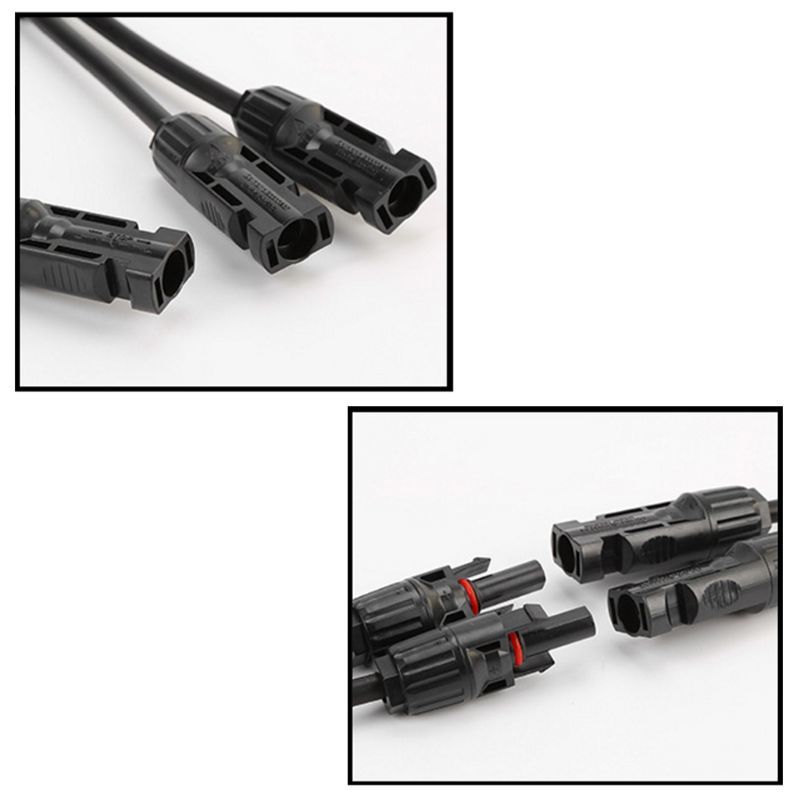 1-pair MC4Y Connection Cable Electric solar panel Wire Photovoltaic connector 40JA