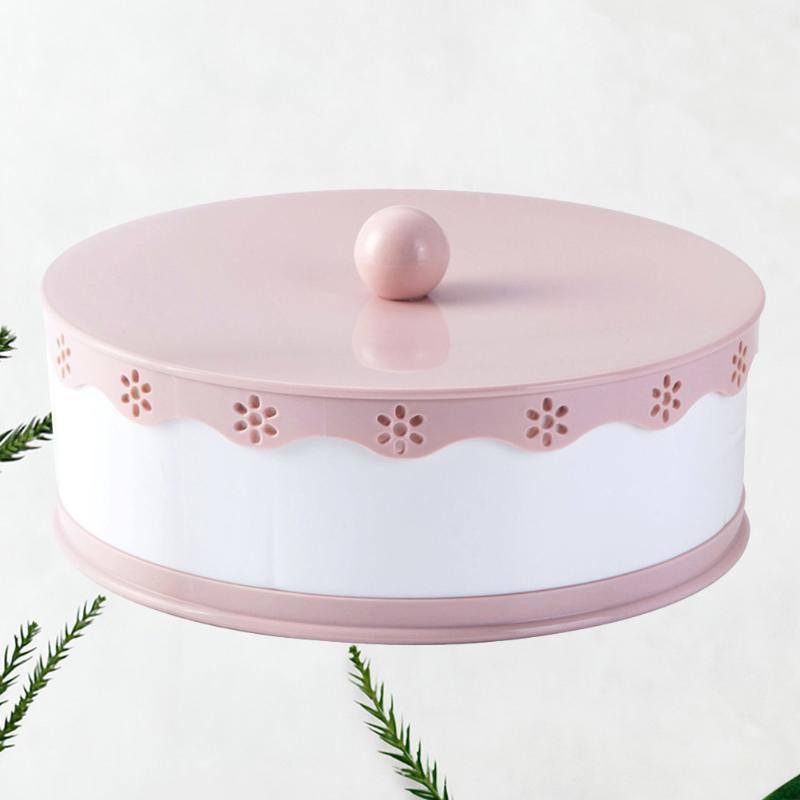 Gift Wrap 1PC Round Hollow Divided Plate Dried Fruit Food Snack Tray Plastic Nuts Candy Storage Box With Cover (Nordic)
Gift Wrap 1PC Round Hollow Divided Plate Dried Fruit Food Snack Tray Plastic Nuts Candy Storage Box With Cover (Nordic)