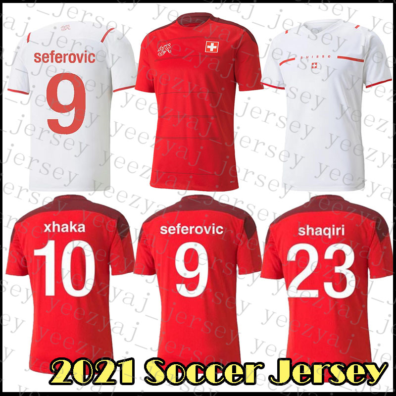 21 22 Soccer Jersey Switzerland Football Shirt EMBOLO Maillot De Foot SEFEROVIC RODRIGUEZ Men' FERNANDES Uniforms SHAQIRI Green Clear Gray Gradient, Mens-ruishi
21 22 Soccer Jersey Switzerland Football Shirt EMBOLO Maillot De Foot SEFEROVIC RODRIGUEZ Men' FERNANDES Uniforms SHAQIRI Green Clear Gray Gradient, Mens-ruishi