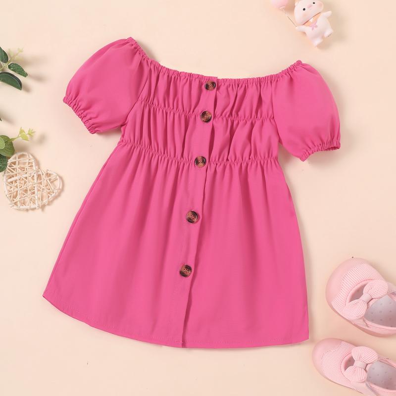 Girl's Dresses FOCUSNORM 0-5Y Summer Lovely Kids Girls Dress Ruffles Sleeve Off Shoulder Single Breasted A-Line Mini Solid, Red;yellow
Girl's Dresses FOCUSNORM 0-5Y Summer Lovely Kids Girls Dress Ruffles Sleeve Off Shoulder Single Breasted A-Line Mini Solid, Red;yellow
