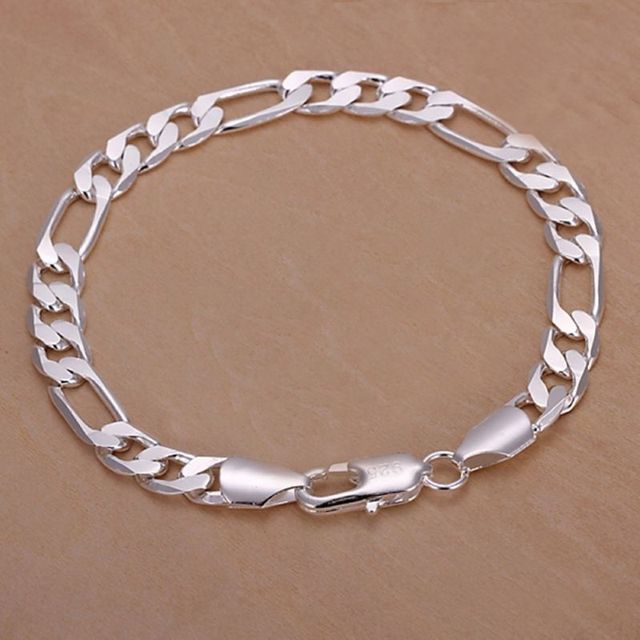 Simple Chain Bracelet for Men Braclets & Bangles Male Female Hip Hop Party Punk Rock Jewelry