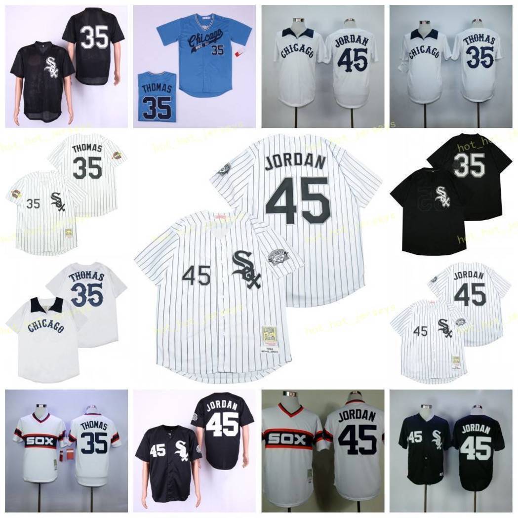 Retired 35 Frank Thomas Baseball Jersey 45 Michael 1994 1983 2005 Vintage Retro Cooperstown Mesh Stitched Pullover, Blue;black
Retired 35 Frank Thomas Baseball Jersey 45 Michael 1994 1983 2005 Vintage Retro Cooperstown Mesh Stitched Pullover, Blue;black