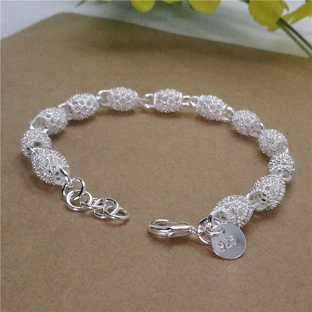 Sumeng 2021 New Fashion Beautiful Elegant Silver Plated Bracelet Chain Bracelet Bangle for Women Jewelry Wholesale Q0719
Sumeng 2021 New Fashion Beautiful Elegant Silver Plated Bracelet Chain Bracelet Bangle for Women Jewelry Wholesale Q0719