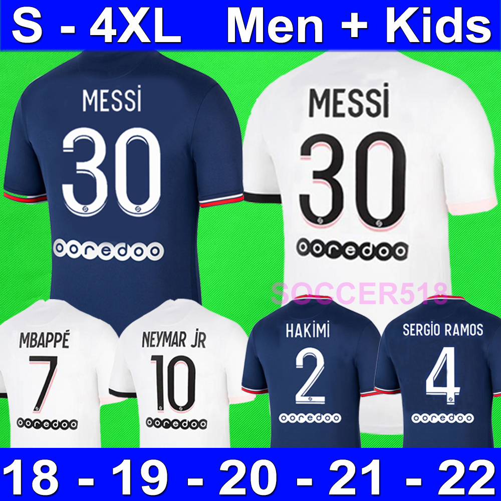 S - 4XL MESSI MBAPPE HAKIMI SERGIO RAMOS WIJNALDUM soccer jersey 18 19 Maillots football shirt 2021 2022 MARQUINHOS men kids kits uniform enfants maillot de foot XXXXL, A10
S - 4XL MESSI MBAPPE HAKIMI SERGIO RAMOS WIJNALDUM soccer jersey 18 19 Maillots football shirt 2021 2022 MARQUINHOS men kids kits uniform enfants maillot de foot XXXXL, A10
