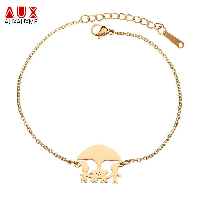 Link Chain Auxauxme Happy Family Bracelet Stainless Steel Adjustable Mom Dad Boys Girls Bangle For Parents Kids Anniversary GiftLink
Link Chain Auxauxme Happy Family Bracelet Stainless Steel Adjustable Mom Dad Boys Girls Bangle For Parents Kids Anniversary GiftLink