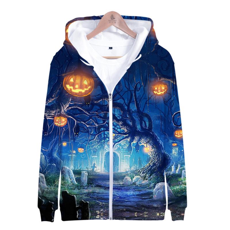 Men's Hoodies & Sweatshirts 3D Printing Halloween Zipper Hoodie Sweatshirt Ladies Long-sleeved Cardigan Sweater, Black
Men's Hoodies & Sweatshirts 3D Printing Halloween Zipper Hoodie Sweatshirt Ladies Long-sleeved Cardigan Sweater, Black