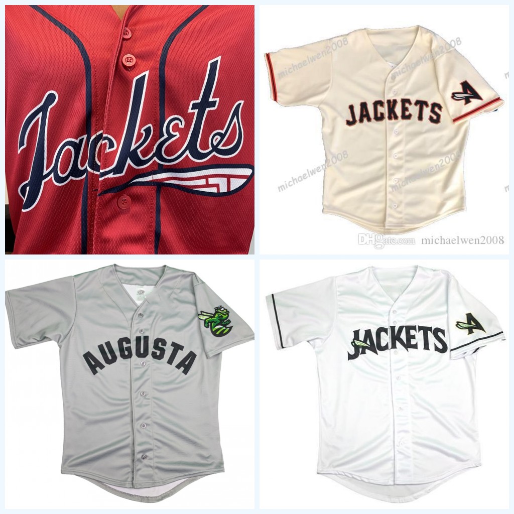 Mens Augusta GreenJackets Jersey 2021 New White Beige Grey Red Custom Any Name Any Number Double Stitched Shirts Baseball Jerseys High-quality, Mens grey
Mens Augusta GreenJackets Jersey 2021 New White Beige Grey Red Custom Any Name Any Number Double Stitched Shirts Baseball Jerseys High-quality, Mens grey