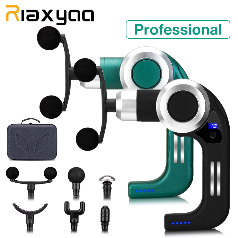 Rlaxyoo 10 Gear Professional Massage Gun Electric Muscle Body Massager Smart Adjustable Heads Fascia Gun Relaxation Pain Relief
Rlaxyoo 10 Gear Professional Massage Gun Electric Muscle Body Massager Smart Adjustable Heads Fascia Gun Relaxation Pain Relief