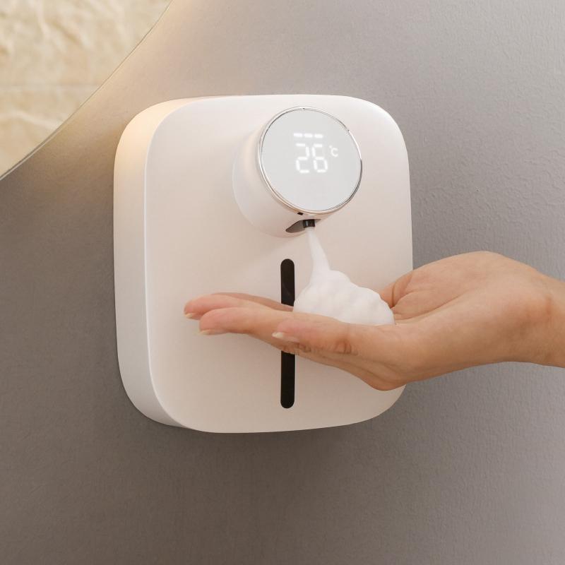 Liquid Soap Dispenser Touchless Automatic USB Foam Machine Wall-mounted Infrared Sensor Electric Hands Free Hand Sanitizer Tool
Liquid Soap Dispenser Touchless Automatic USB Foam Machine Wall-mounted Infrared Sensor Electric Hands Free Hand Sanitizer Tool