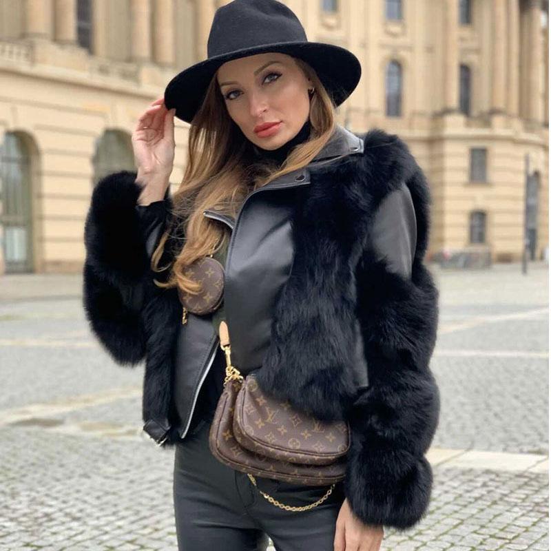 Women's Fur & Faux Elegant Coat 2022 European American Spring Autumn Street Fashion Fluffy Womens Clothing Artificial Breast Edgy, Black
Women's Fur & Faux Elegant Coat 2022 European American Spring Autumn Street Fashion Fluffy Womens Clothing Artificial Breast Edgy, Black