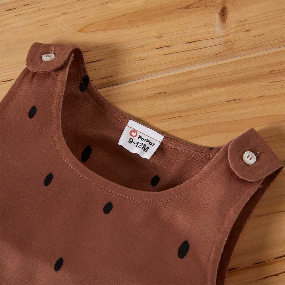 Arrival Spring and Autumn Baby Boy Striped Top Animal Overalls Sets 2-Pieces Baby's Clothing 210528