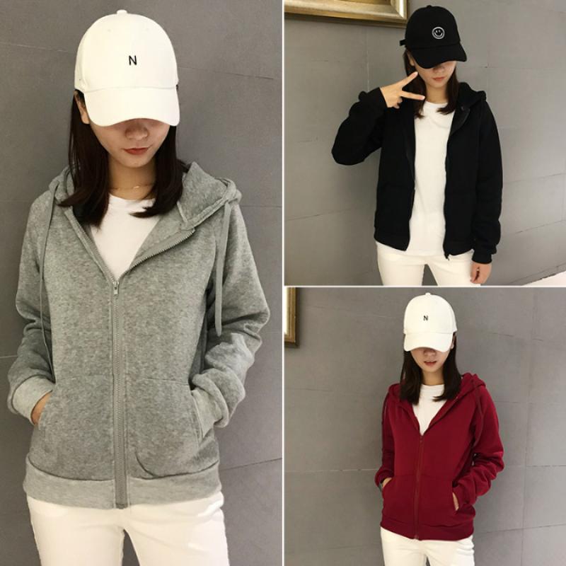 Women's Jackets Hooded Sweater Thin Velvet Long Sleeve Korean Loose Zipper Coat Student Sports Cardigan Spring And Autumn, Black;brown
Women's Jackets Hooded Sweater Thin Velvet Long Sleeve Korean Loose Zipper Coat Student Sports Cardigan Spring And Autumn, Black;brown