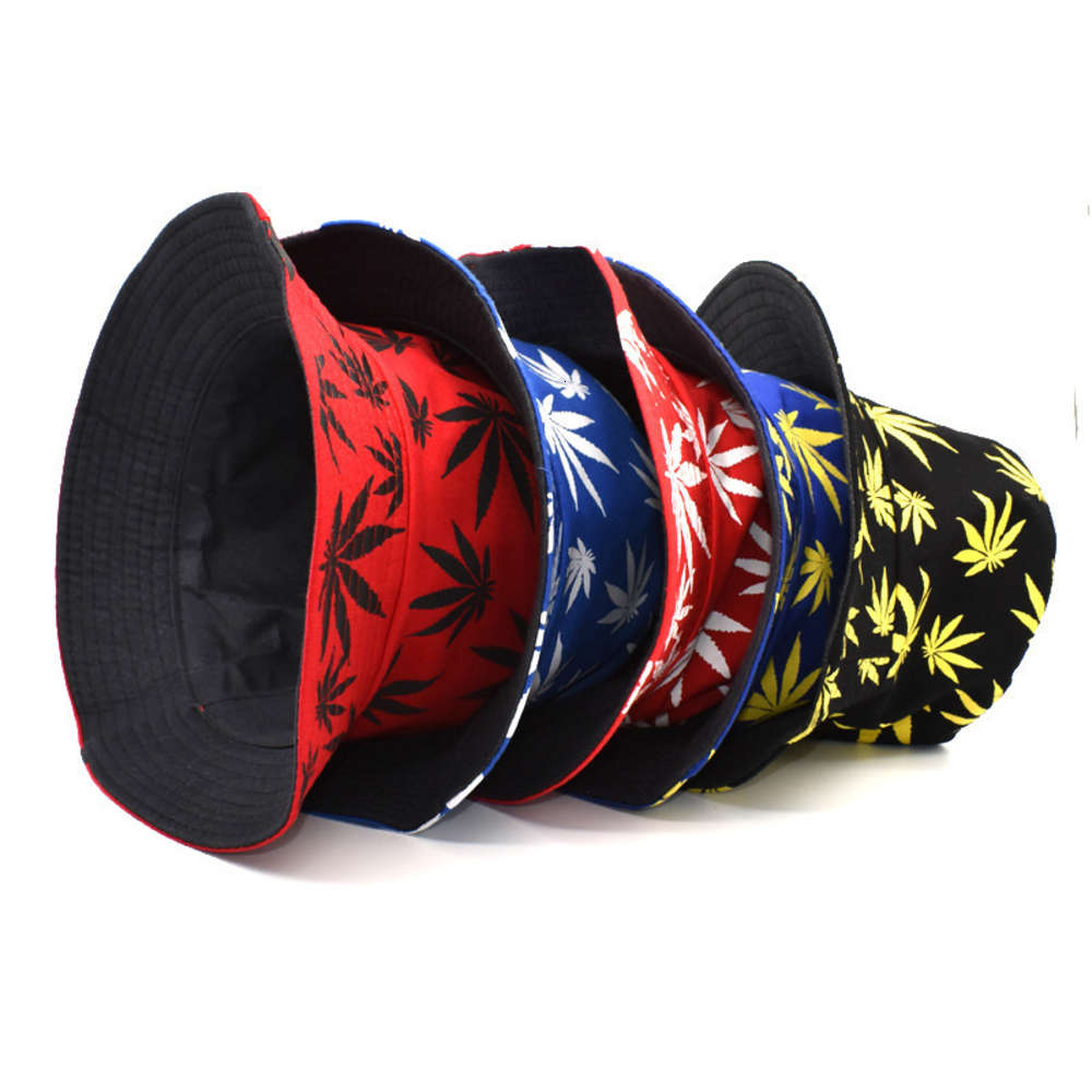 Sun hat Spring and summer fisherman's Women's cotton maple leaf printed basin men's Korean sunshade sunscreen Hat, Blue;gray
Sun hat Spring and summer fisherman's Women's cotton maple leaf printed basin men's Korean sunshade sunscreen Hat, Blue;gray