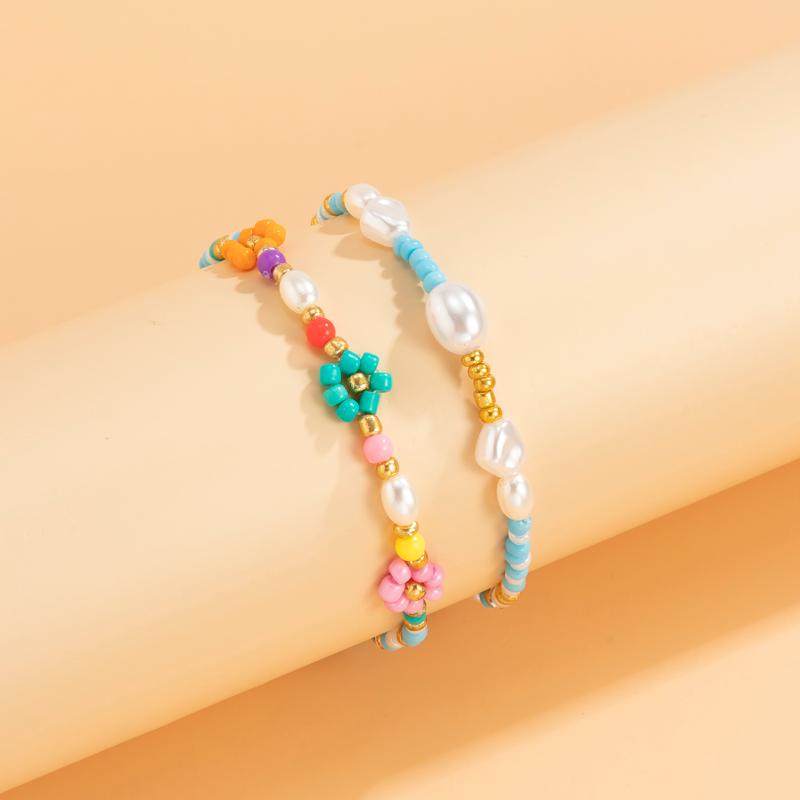 Charm Bracelets PuRui Boho Colorful Flower For Women Charms Small Beads Pearl Set 2021 Fashion Girls Hand Chain Jewelry Gift
Charm Bracelets PuRui Boho Colorful Flower For Women Charms Small Beads Pearl Set 2021 Fashion Girls Hand Chain Jewelry Gift
