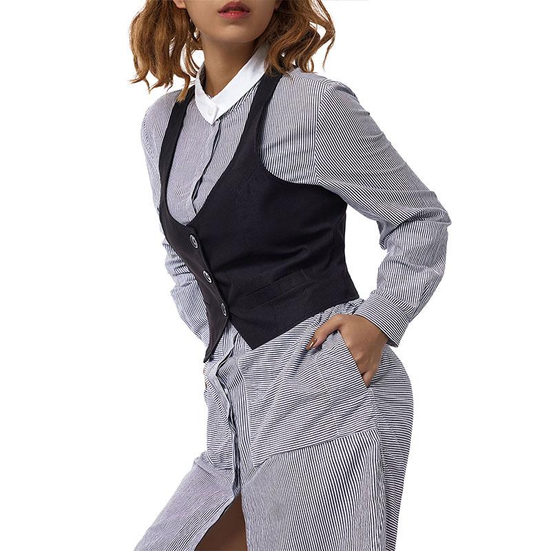 Women's Vests Female Waistcoat, Adults Solid Color V-Neck Sleeveless Blouse Vest Camisole For Women Black, Black;white
Women's Vests Female Waistcoat, Adults Solid Color V-Neck Sleeveless Blouse Vest Camisole For Women Black, Black;white