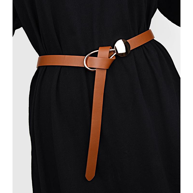 Belts Ladies Black Camel Fine Waist Belt Designer Versatile Knotted Decoration Fashionable Sweater Dress Overcoat Strap
Belts Ladies Black Camel Fine Waist Belt Designer Versatile Knotted Decoration Fashionable Sweater Dress Overcoat Strap