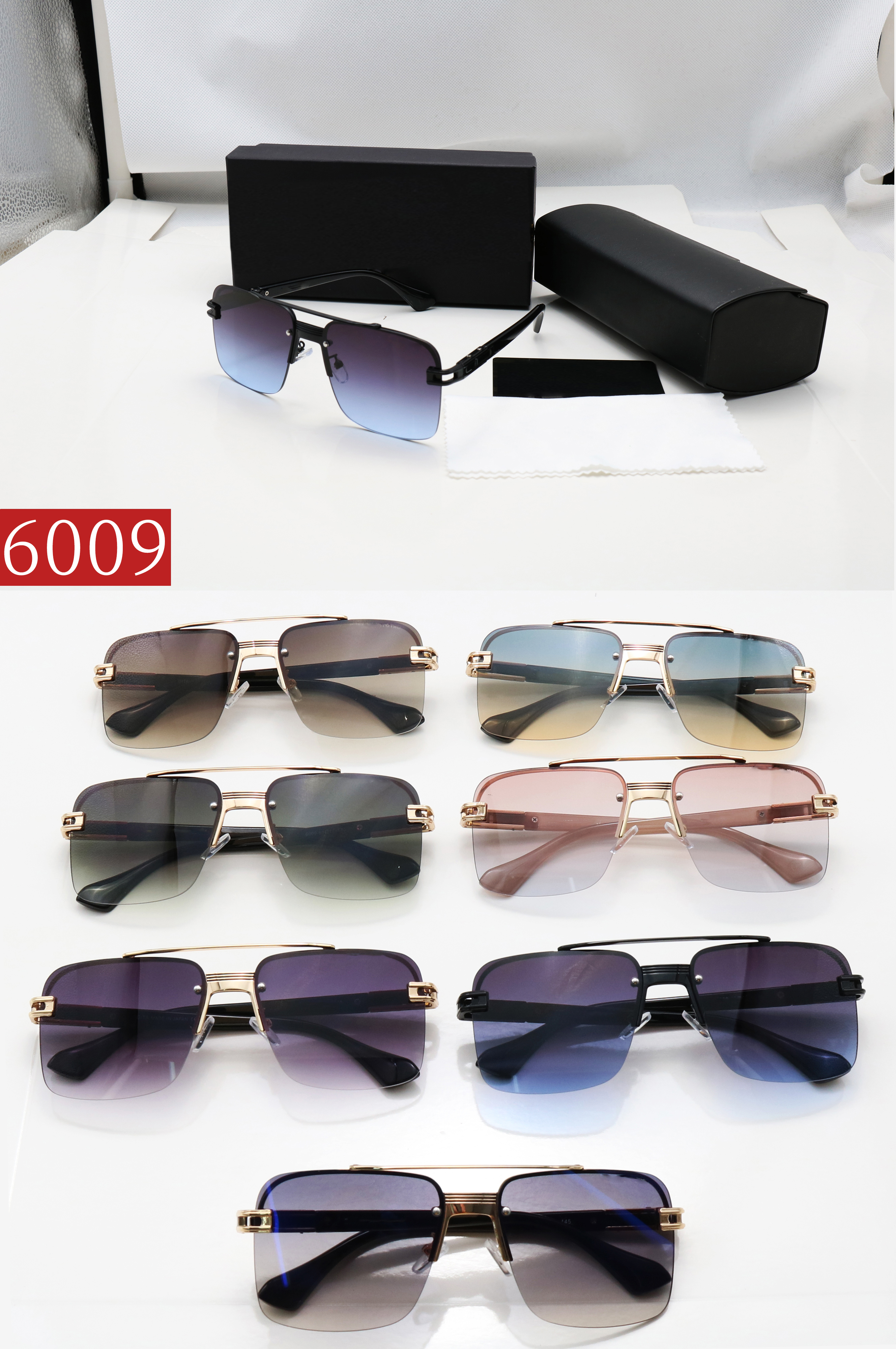 wholesale Top high quality 7 kinds of style fashion men women sunglass square sun glasses anti uv uv400 retro gradient color lens sunglasses gifts, White;black
wholesale Top high quality 7 kinds of style fashion men women sunglass square sun glasses anti uv uv400 retro gradient color lens sunglasses gifts, White;black