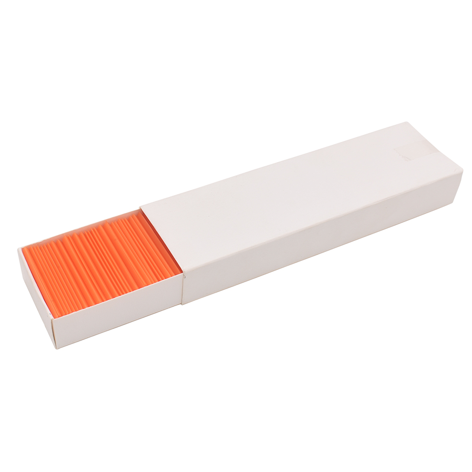 Orange 100pcs Package Double Edged Plastic Razor Blade Window Glass Clean Scraper Carbon Fiber Wrapping Vinyl Car Wrap Sticker Squeegee
