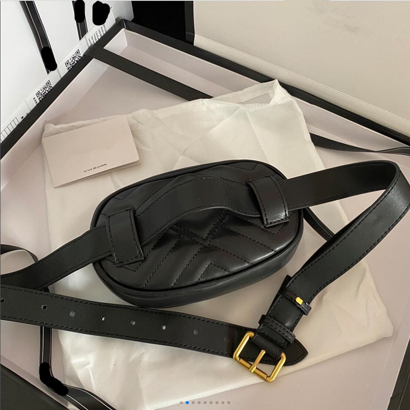 Luxury Designers Genuine Leather Marmont Waist Bags Bumbag Bag Fanny Pack Running Belt Jogging Pouch Back Purse Fashion Real cowskin handbag, W18xh11xd5cm
Luxury Designers Genuine Leather Marmont Waist Bags Bumbag Bag Fanny Pack Running Belt Jogging Pouch Back Purse Fashion Real cowskin handbag, W18xh11xd5cm