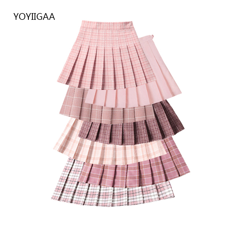 Summer Women Pleated Skirts High Waist Female Plaid Mini Skirt Sweet Cute Ladies Girls Dance Skirt Preppy Style Pleated Skirts, Pink
Summer Women Pleated Skirts High Waist Female Plaid Mini Skirt Sweet Cute Ladies Girls Dance Skirt Preppy Style Pleated Skirts, Pink
