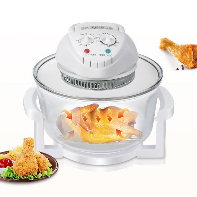 Air Fryers 12L Transparent Fryer Multifunction Oil Free Chicken Electric Deep Frying Machine 1300W 220V
Air Fryers 12L Transparent Fryer Multifunction Oil Free Chicken Electric Deep Frying Machine 1300W 220V