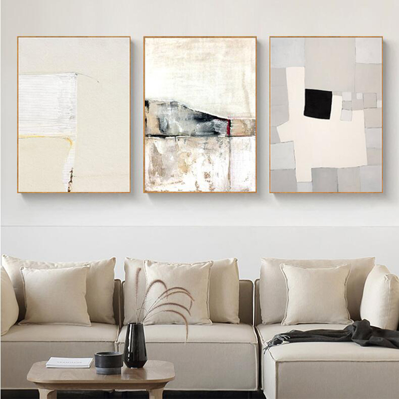Modern Simple Abstract Posters Canvas Painting Wall Art For Living Room Home Decor Nordic Style Minimalist Geometry