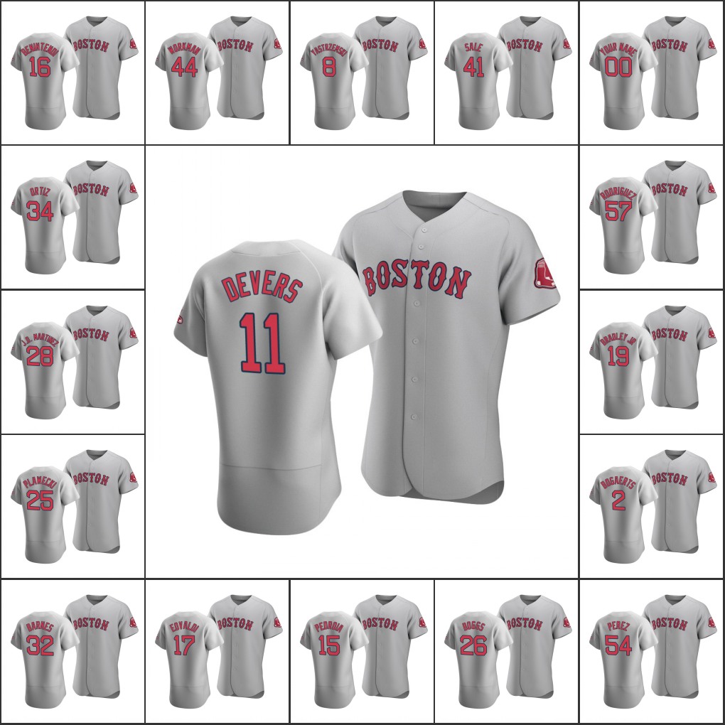 Boston RedSox Men #34 David Ortiz 28 J.D. Martinez 19 Jackie Bradley Jr. 2 Xander Bogaerts Women Youth Custom Authentic Road Gray Jersey, Black
Boston RedSox Men #34 David Ortiz 28 J.D. Martinez 19 Jackie Bradley Jr. 2 Xander Bogaerts Women Youth Custom Authentic Road Gray Jersey, Black