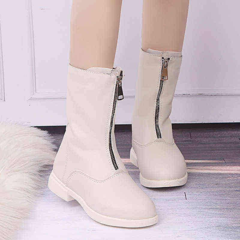 Fashion Girls Kids Children Martin Shoes Boots Zip Rubber Anti-slippery For Baby Boots Shoes Princess Thicken plush Winter 211108, Red
Fashion Girls Kids Children Martin Shoes Boots Zip Rubber Anti-slippery For Baby Boots Shoes Princess Thicken plush Winter 211108, Red