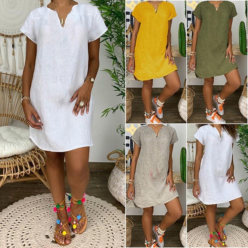 short sleeve solid v neck womens dresses summer beach cotton linen casual kaftan maxi loose plus size s xl, Black;gray
short sleeve solid v neck womens dresses summer beach cotton linen casual kaftan maxi loose plus size s xl, Black;gray